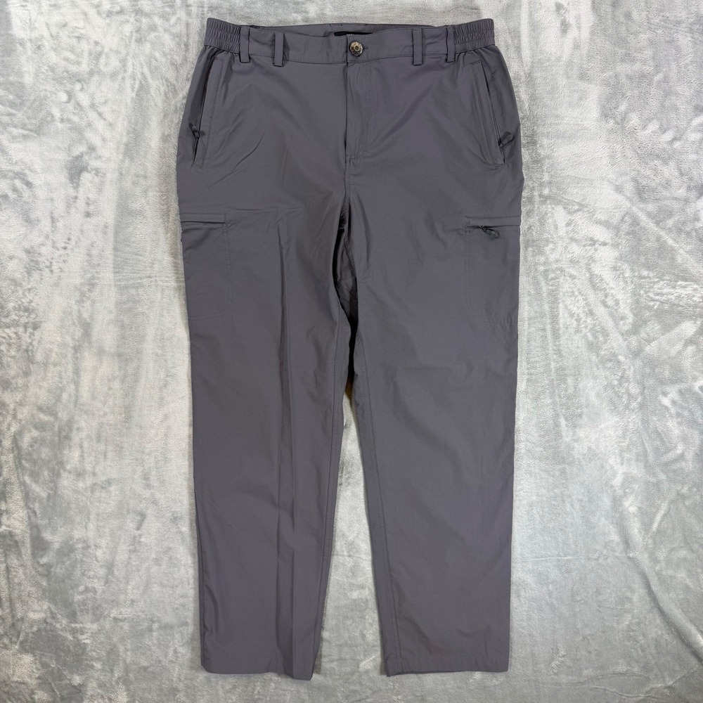 MIER Outdoor Cargo Hiking Pants Womens Size 16 Gray Lightweight Stretch Tactical